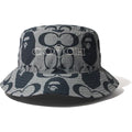 Bape X Coach Bucket Hat (Gray Black)
