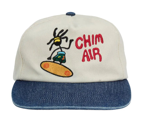 HMDD Embroidered Chim Air Hat (White) - One Size
