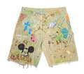 Wakoshi Grafitti Carpenter Jorts (Beige) - 36