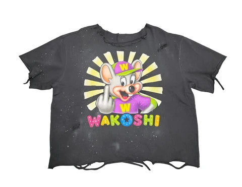 Wakoshi Graphic 'Bad Chucky' Tee (Black) - XL