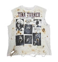 Wakoshi Graphic 'Tina Turner' Sleeveless Tee - Large