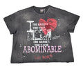 Abominable Short Sleeve Hustle Tee (Black)