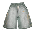 Abominable Flame 3/4 Sweatshorts Pull-On (Green)
