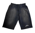 ClubSeventy7 Elastic Waist Pull-On Shorts (Black)