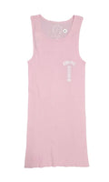 Chrome Hearts Cross T-Bar Tank Top (Pink)