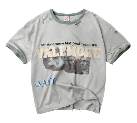 Vale Camp Ringer Short Sleeve Tee (Green)