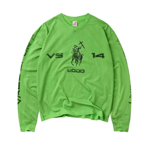 Vale Crusader Longsleeve (Green) - Large
