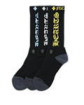 Chrome Hearts Ch Logo Socks Black (Each) - (3 Pack)
