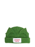 Charles Jeffrey Loverboy Chunky Ears Beanie Cap (Green) - One Size
