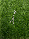 Token Miami Chrome Hearts Inspired Diced Key Chain (Silver)