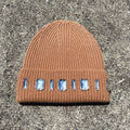 Custom Beanie Louis Crown Ochre Beanie Cap - (Beige)