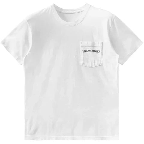 Chrome Hearts USA Exclusive Scroll Logo Tee (White) - XL