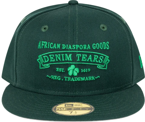Denim Tears ADG New Era Hat (Green) - One Size