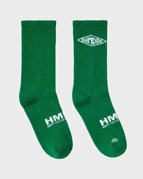 HMDD Crew Socks (Green) - One Size