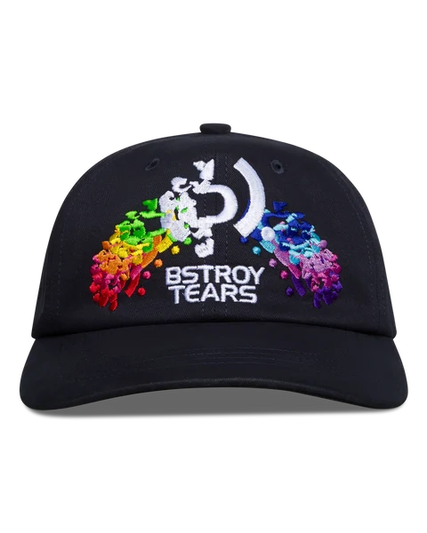 Denim Tears Bstroy Tears Rainbow Wreath Hat (Navy) - One Size