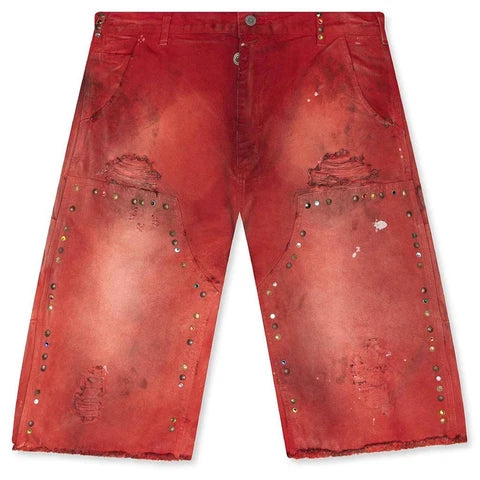 Satoshi Nakamoto Danny's Carpenter Shorts (Red) - 30