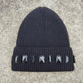 Custom Beanies Louis Crown Beanie Cap - (Onyx)