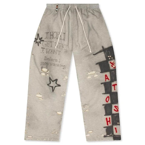 Satoshi Nakamoto Get What I Want Sweatpant (Heather) -  Medium