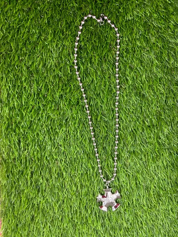 Nokhaus Necklace Pendant (Silver)