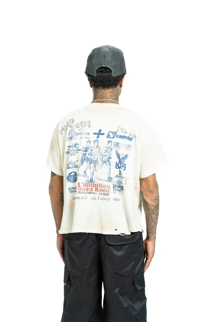 Krazy Ambitions Ceremony Short Sleeve Tee (White)