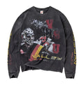 Vale Ice Devils Black Graphic Print Long Sleeve - Small