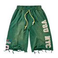 Vale (Green) VSU NYC 3/4 Drawstring Shorts