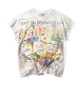 Vale "Don't Do Drugs Its Bad" Graphic Print Tank Top (White)