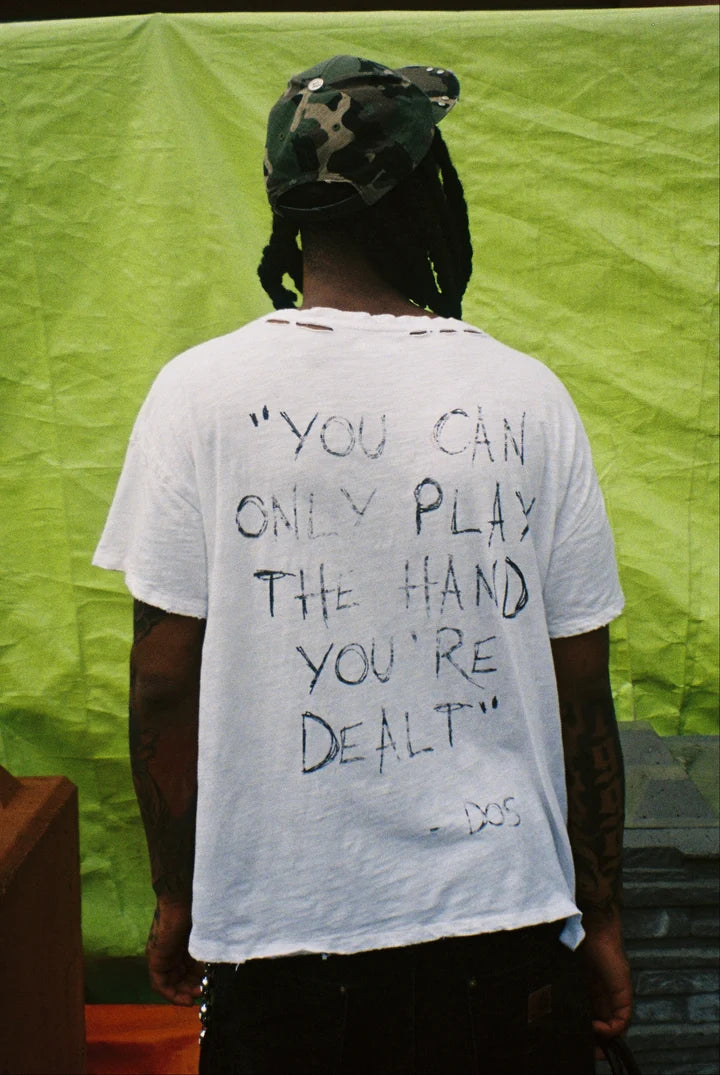 DOS ATL Gamble Vegas Short Sleeve Tee (White)