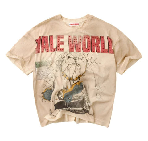 Vale World Dodyard Graphic Tee [Beige] - XL