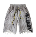 Vale Valemore Elastic Waist 3/4 Shorts (Heather Gray)