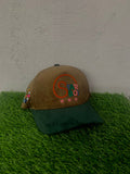 Starboi3 Snapback Hat (Olive/Brown)
