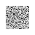 Chrome Hearts Multi Element Silk Scarf (Black White)