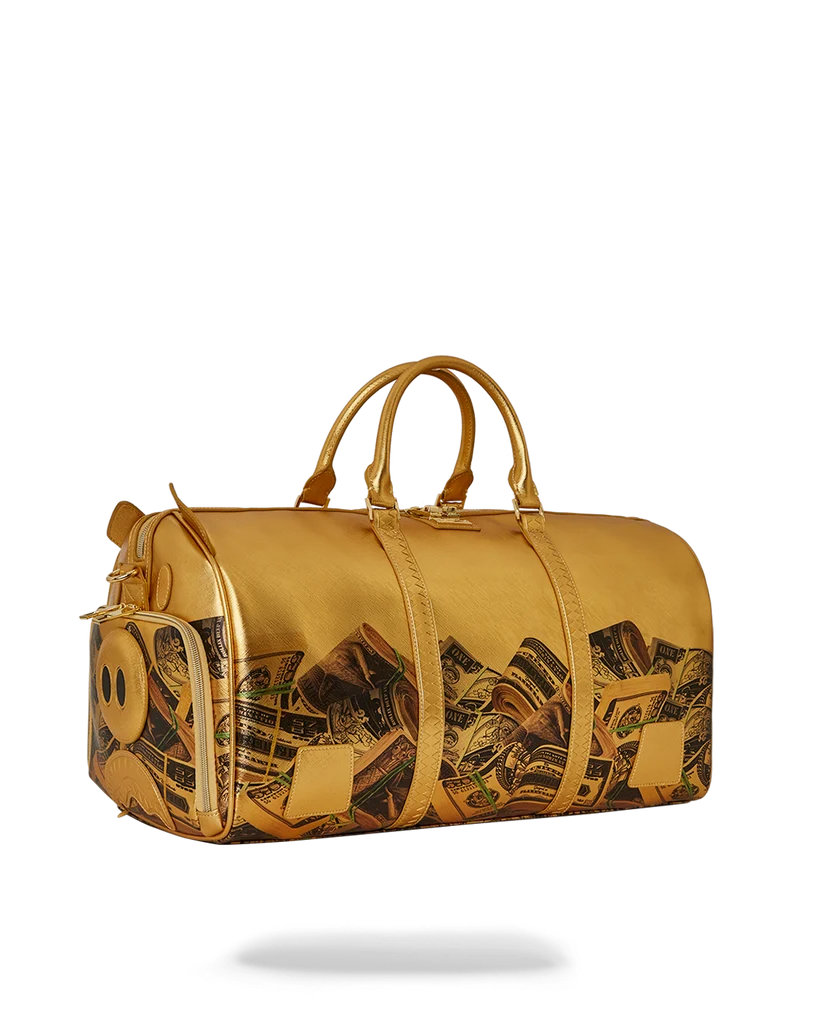Sprayground Squid Game Collab Piggy Bank Duffle Bag (Brown)