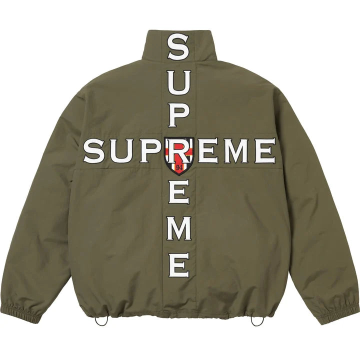 Supreme Cross Track Jacket (Olive Green) - Medium