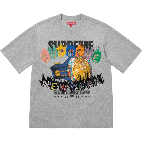 Supreme Undisputed Short Sleeve Top (Heather Gray) - Large