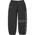 Supreme Elastic Waist Cross Track Pants (Black) - XL