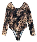Chrome Hearts All Over Cross Print Mesh Bodysuit - Large