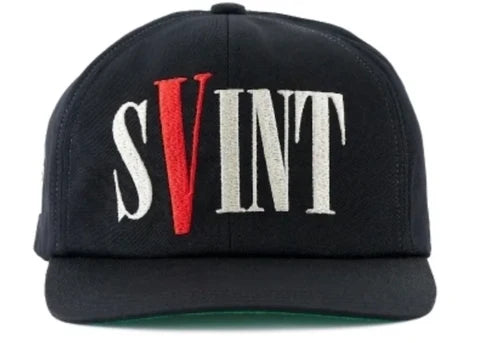 Saint Michael X Vlone Cap (Black) - One Size
