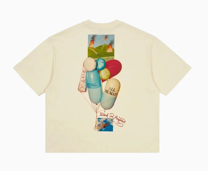 All Human Requiem For A Dream V2 Tee (Beige)