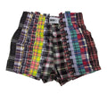 Greedy Unit What The ? Plaid Boxers (Multicolor)