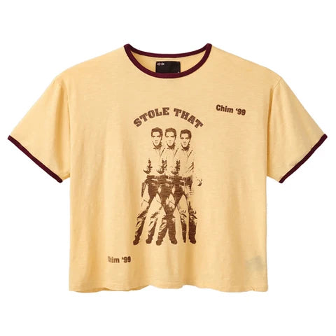 Happy Memories Don't Die HMDD Stole That Tee - (Beige)