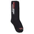 Gold+Vintage Gallery Raspberry Hills Raw Edge Socks (Black)