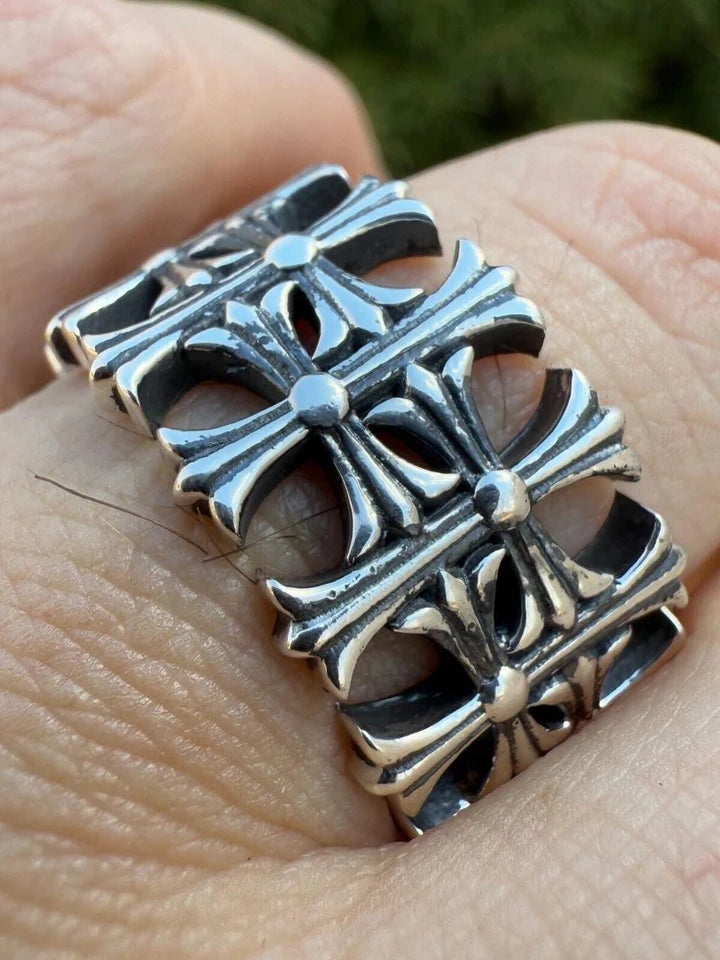 Chrome Heart Rings (Silver)