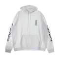 Chrome Hearts CH Vertical Logo Pullover (White/Black) - Large