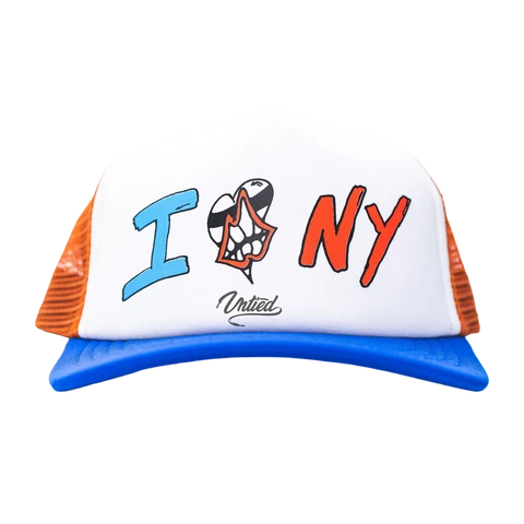Chrome Hearts Matty Boy Sex Records I Love NY Trucker Hat - One Size