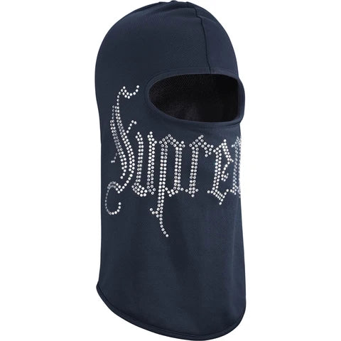 Supreme Rhinestone Ski Mask (Blue)