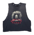 Paly Thriller Night Cut Off Sleeveless Tee (Black)